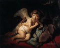 Cupid Blowing Soap Bubbles Rembrandt